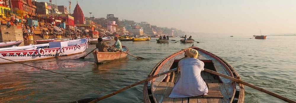 boat ride on River Ganges