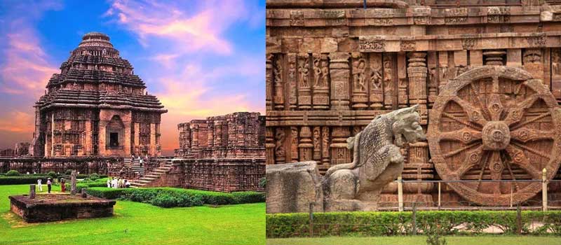 Konark Sun Temple in Odisha